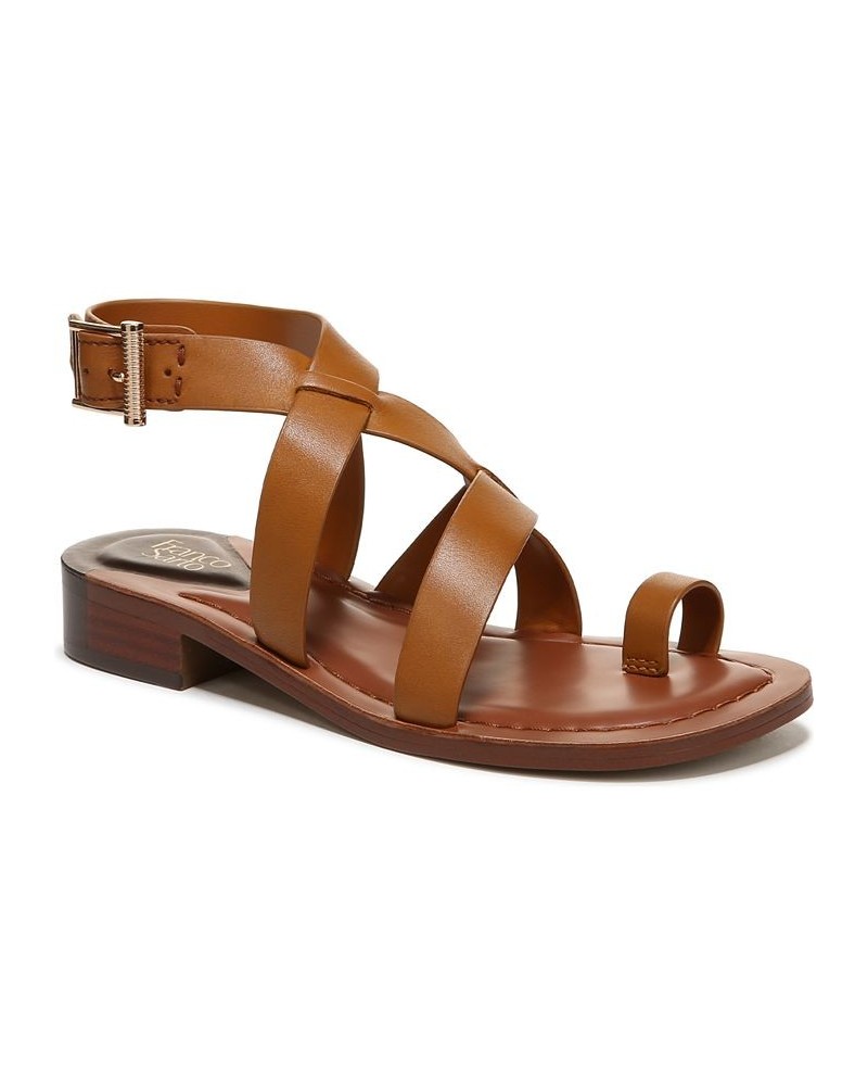 Ina Ankle Strap Sandals Tan/Beige $52.00 Shoes