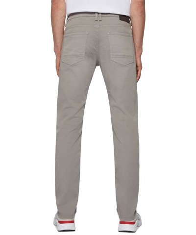 BOSS Men's Slim-Fit Jeans Silver $46.40 Jeans