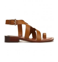 Ina Ankle Strap Sandals Tan/Beige $52.00 Shoes