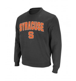 Men's Charcoal Syracuse Orange Arch & Logo Crew Neck Sweatshirt $35.99 Sweatshirt