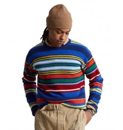 Men's Striped Wool Sweater Multi $43.90 Sweaters