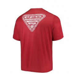 Men's Scarlet Nebraska Huskers Terminal Tackle Omni-Shade T-shirt $24.00 T-Shirts