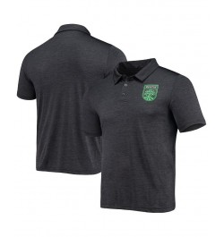 Men's Branded Black Austin FC Poly Polo Shirt $23.50 Polo Shirts