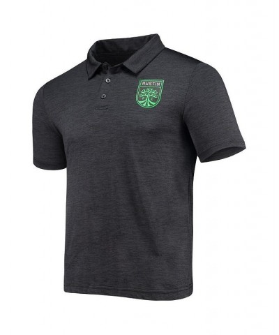 Men's Branded Black Austin FC Poly Polo Shirt $23.50 Polo Shirts