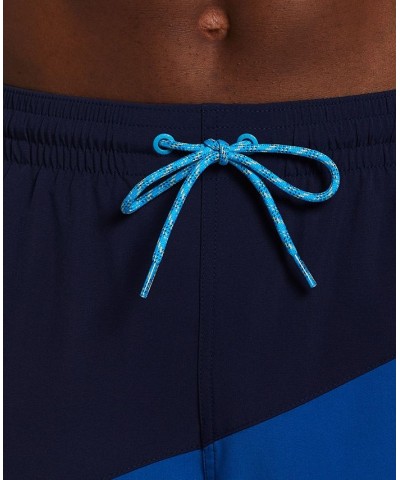 Men's Color Surge Colorblocked 9" Swim Trunks Blue $26.20 Swimsuits