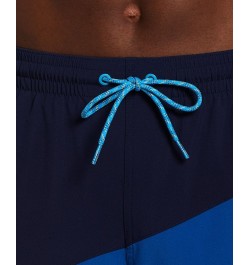 Men's Color Surge Colorblocked 9" Swim Trunks Blue $26.20 Swimsuits