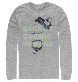 Disney Men's Aladdin Live Action Back by Cosmic Demand Genie Beard, Long Sleeve T-Shirt Gray $18.40 T-Shirts