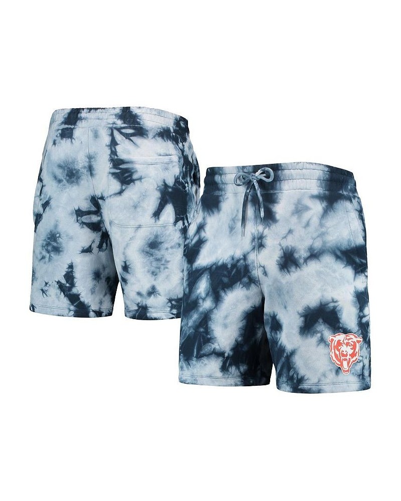 Men's Navy Chicago Bears Tie-Dye Shorts $33.60 Shorts