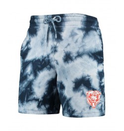 Men's Navy Chicago Bears Tie-Dye Shorts $33.60 Shorts