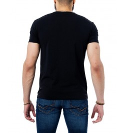 Men's Skull Rhinestone T-shirt Black $22.95 T-Shirts