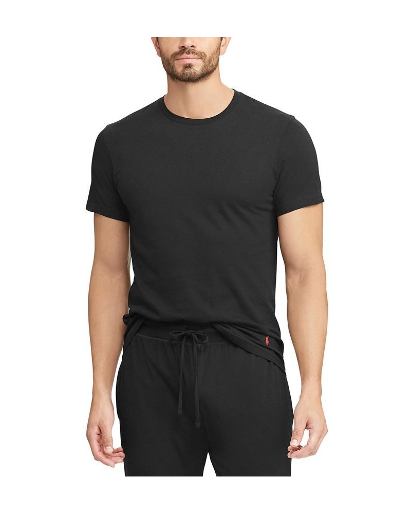 Men's Big and Tall Crewneck Undershirts - 3-Pack Black Tall $33.75 Undershirt