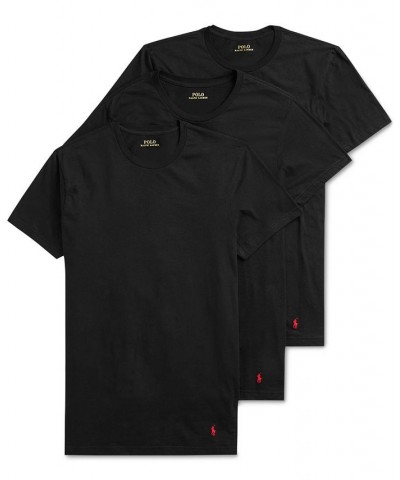 Men's Big and Tall Crewneck Undershirts - 3-Pack Black Tall $33.75 Undershirt