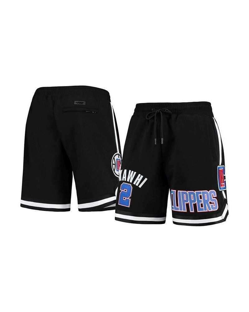 Men's Kawhi Leonard Black LA Clippers Player Shorts $50.40 Shorts