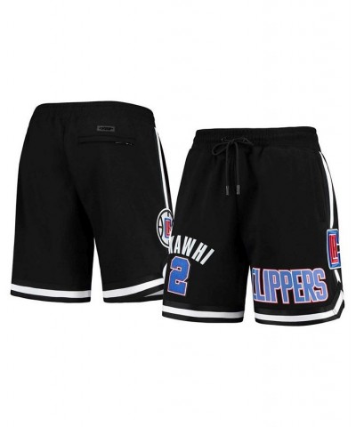 Men's Kawhi Leonard Black LA Clippers Player Shorts $50.40 Shorts