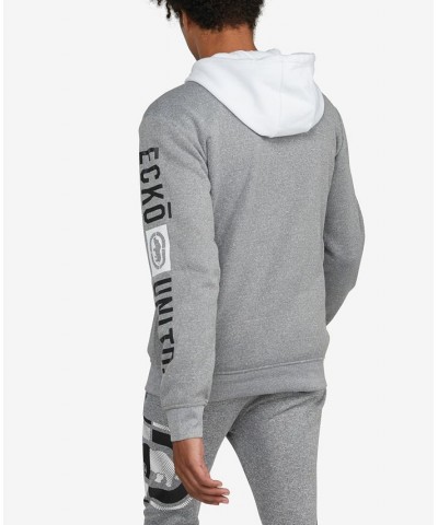 Men's Split It Up Hoodie Gray $30.60 Sweatshirt