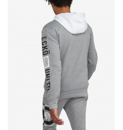 Men's Split It Up Hoodie Gray $30.60 Sweatshirt