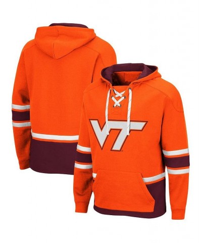 Men's Orange Virginia Tech Hokies Lace Up 3.0 Pullover Hoodie $38.99 Sweatshirt