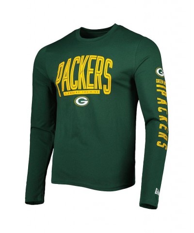 Men's Green Green Bay Packers Combine Authentic Home Stadium Long Sleeve T-shirt $17.64 T-Shirts