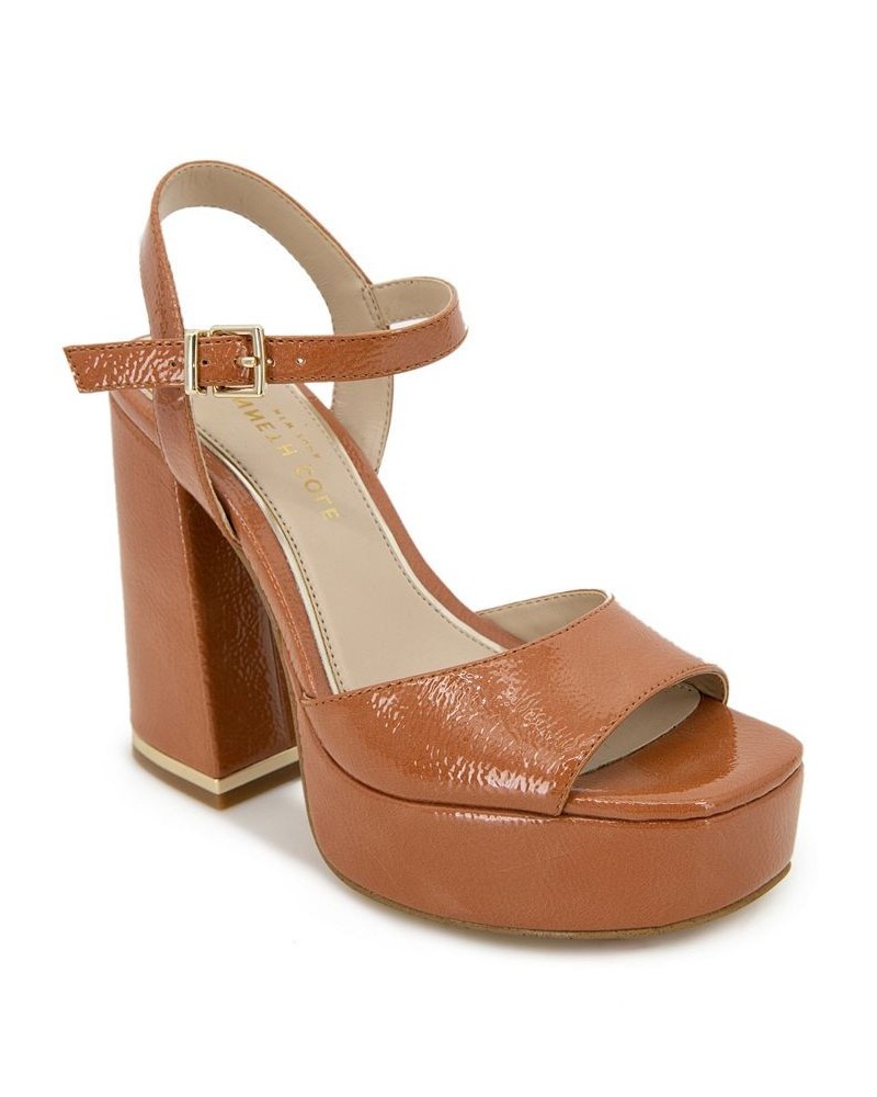 Women's Dolly Platform Dress Sandals PD05 $50.88 Shoes