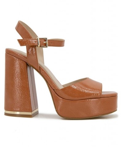 Women's Dolly Platform Dress Sandals PD05 $50.88 Shoes