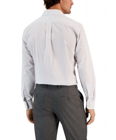 Men's Regular Fit Check Dress Shirt Gray $12.74 Dress Shirts