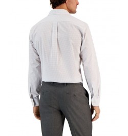 Men's Regular Fit Check Dress Shirt Gray $12.74 Dress Shirts