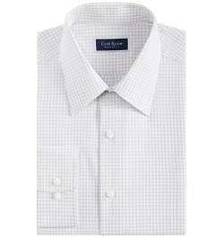 Men's Regular Fit Check Dress Shirt Gray $12.74 Dress Shirts