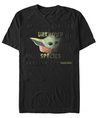 Star Wars The Mandalorian The Child Unknown Species Short Sleeve Men's T-shirt Black $16.10 T-Shirts