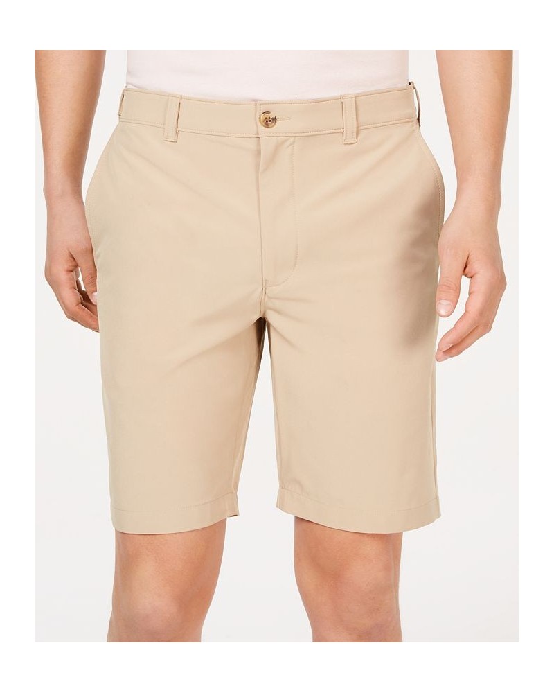 Men's 4-Way Stretch 9" Eco-Tech Shorts Tan/Beige $12.80 Shorts