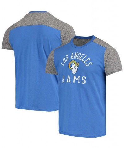 Men's Royal, Gray Los Angeles Rams Field Goal Slub T-shirt $29.69 T-Shirts