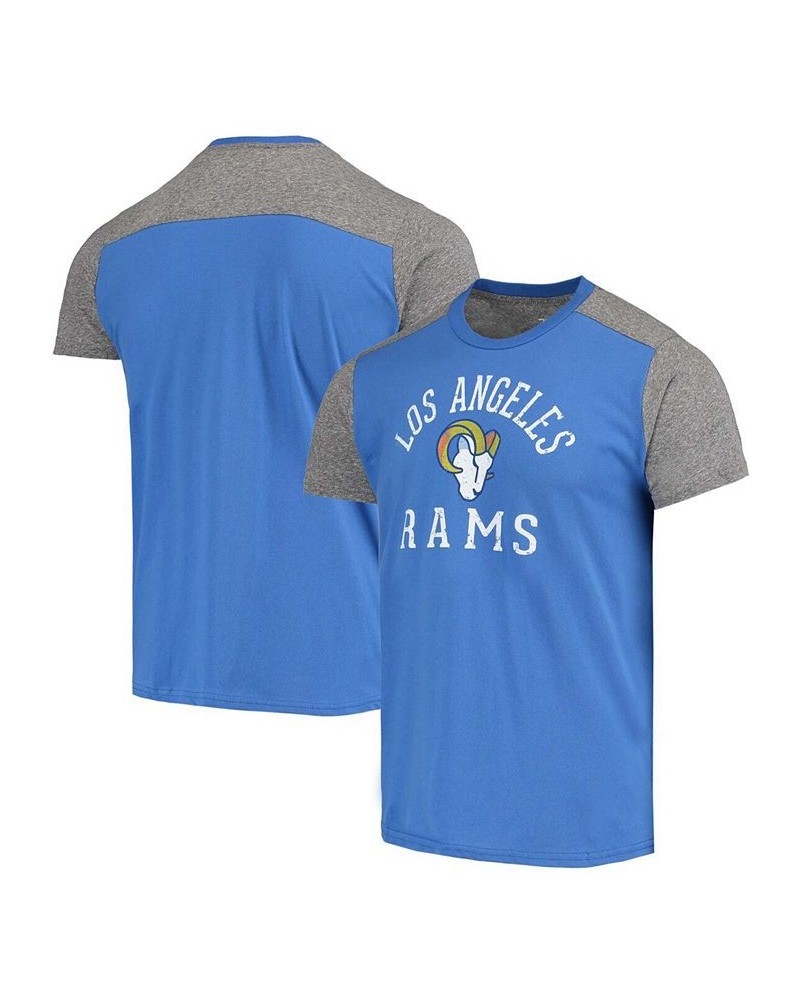 Men's Royal, Gray Los Angeles Rams Field Goal Slub T-shirt $29.69 T-Shirts