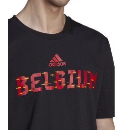 Men's FIFA World Cup 2022™ Belgium T-Shirt Black $14.84 T-Shirts