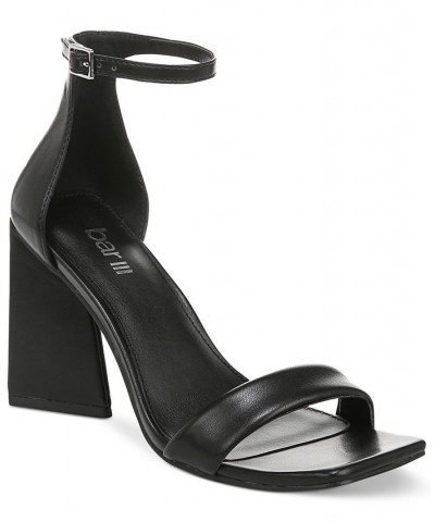 Women's Appel Two-Piece Flared-Heel Dress Sandals Black $28.95 Shoes