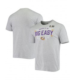 Men's Branded Heathered Gray LSU Tigers Post T-shirt $19.80 T-Shirts