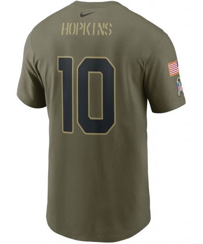 Men's DeAndre Hopkins Camo Arizona Cardinals 2021 Salute To Service Name and Number T-shirt $18.40 T-Shirts