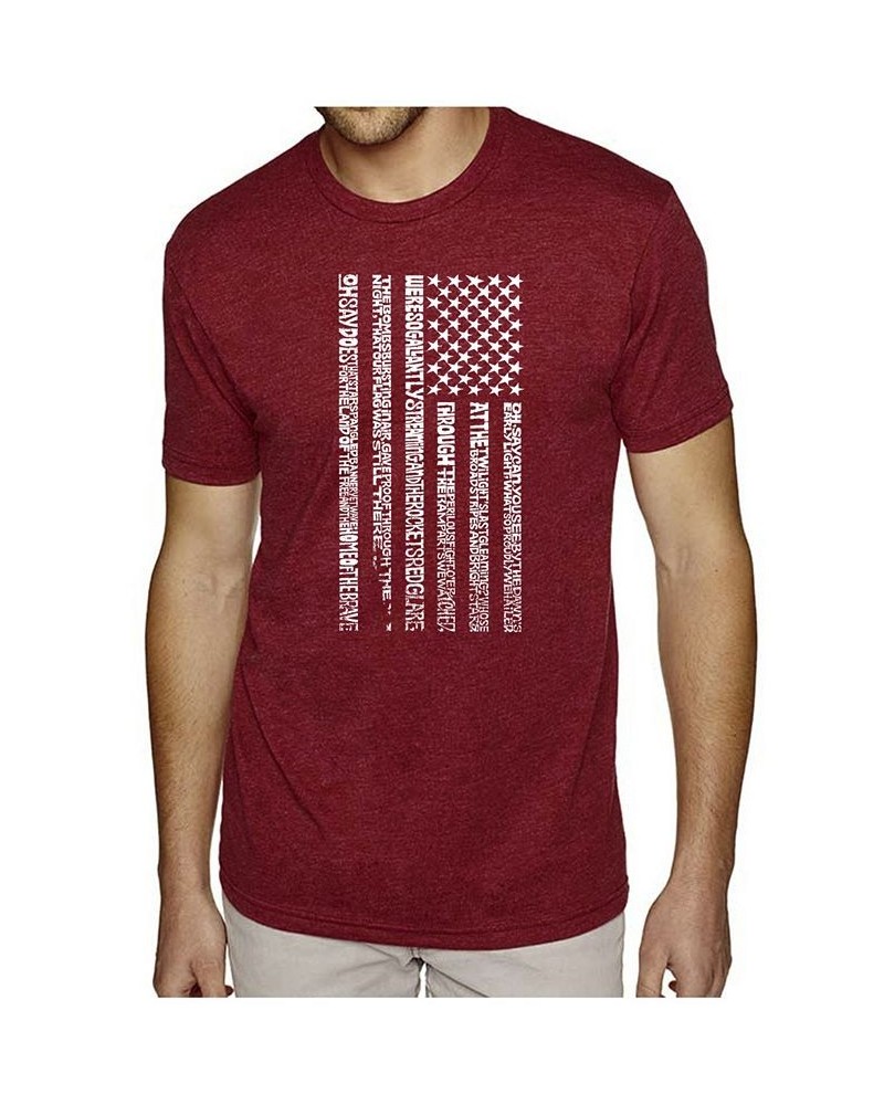 Mens Premium Blend Word Art T-Shirt - Anthem Red $20.25 T-Shirts