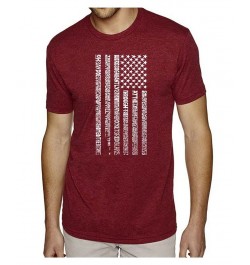 Mens Premium Blend Word Art T-Shirt - Anthem Red $20.25 T-Shirts