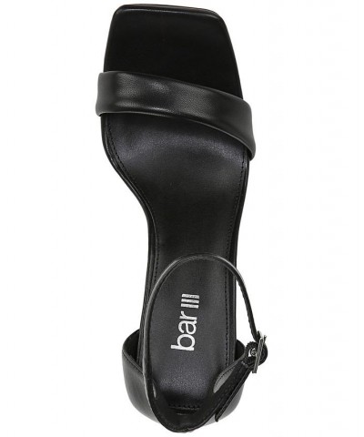 Women's Appel Two-Piece Flared-Heel Dress Sandals Black $28.95 Shoes