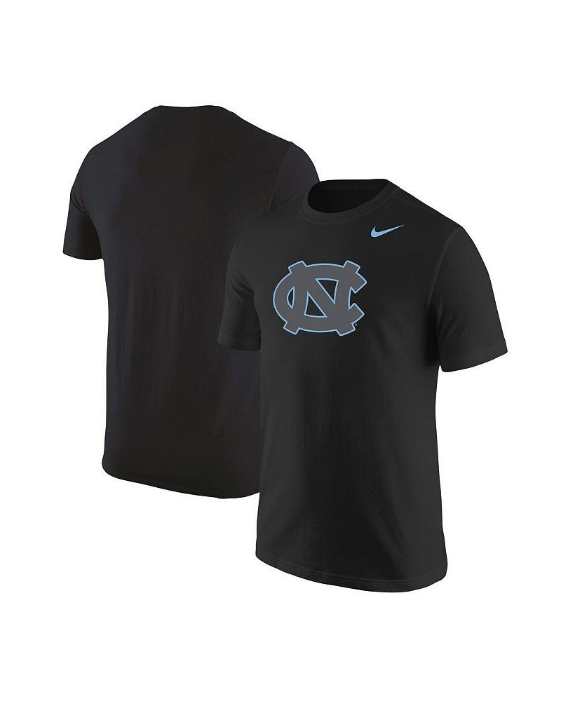 Men's Black North Carolina Tar Heels Logo Color Pop T-shirt $19.80 T-Shirts