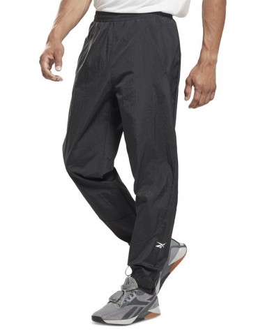 Men's Regular-Fit Training Performance Joggers Black $22.55 Pants