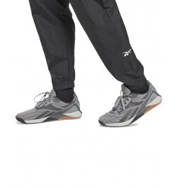 Men's Regular-Fit Training Performance Joggers Black $22.55 Pants