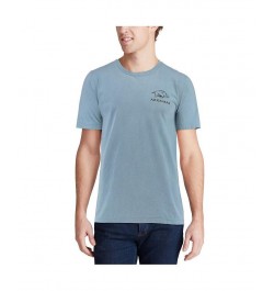 Men's Blue Arkansas Razorbacks State Scenery Comfort Colors T-shirt $21.83 T-Shirts