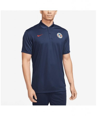 Men's Navy Club America Victory Performance Polo Shirt $33.84 Polo Shirts