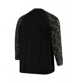 Men's Black, Camo Oregon Ducks OHT Military-Inspired Appreciation Big and Tall Raglan Long Sleeve T-shirt $28.80 T-Shirts