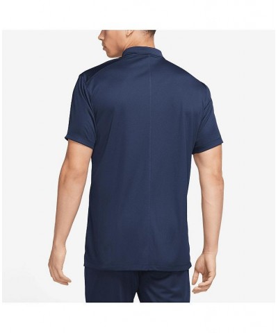 Men's Navy Club America Victory Performance Polo Shirt $33.84 Polo Shirts