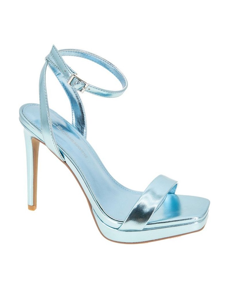 Women's Caroline Platform Sandal PD05 $53.41 Shoes