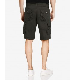 Men's Belted Double Pocket Cargo Shorts PD06 $19.95 Shorts