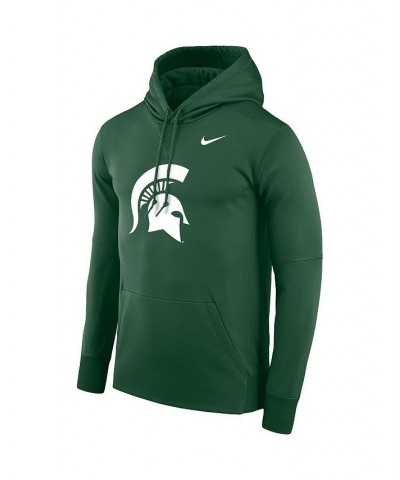 Men's Green Michigan State Spartans Performance Pullover Hoodie $44.10 Sweatshirt