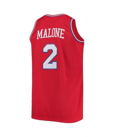 Men's Moses Malone Red Philadelphia 76ers Big and Tall Hardwood Classics Jersey $75.00 Jersey