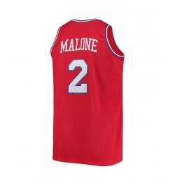 Men's Moses Malone Red Philadelphia 76ers Big and Tall Hardwood Classics Jersey $75.00 Jersey